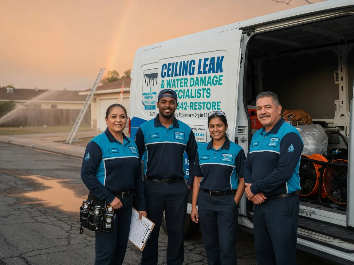 Ceiling Leak Cleanup company in Du Pont, GA