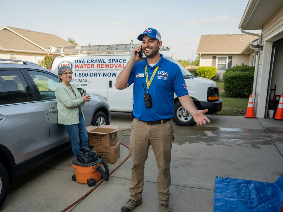 Crawl Space Water Removal Du Pont, GA FAQs
